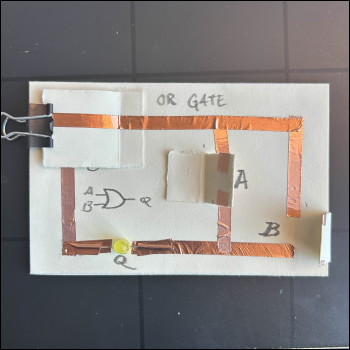 A working OR gate! :D