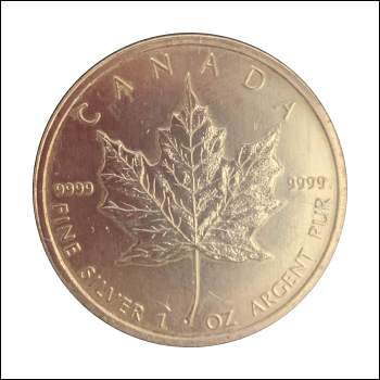 The raw full silver coin asset.