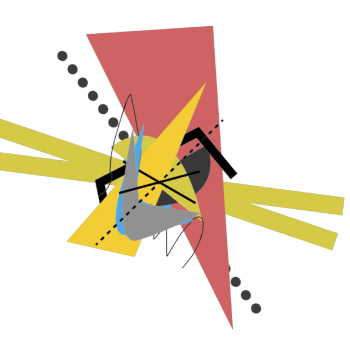 More playing around, showing some stuff revealing/hiding based on your head tilt.